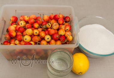 Варенье из райских яблок с хвостиками прозрачное, рецепт с фото